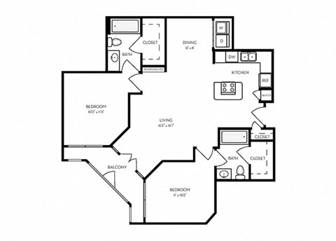 B3 floorplan layout