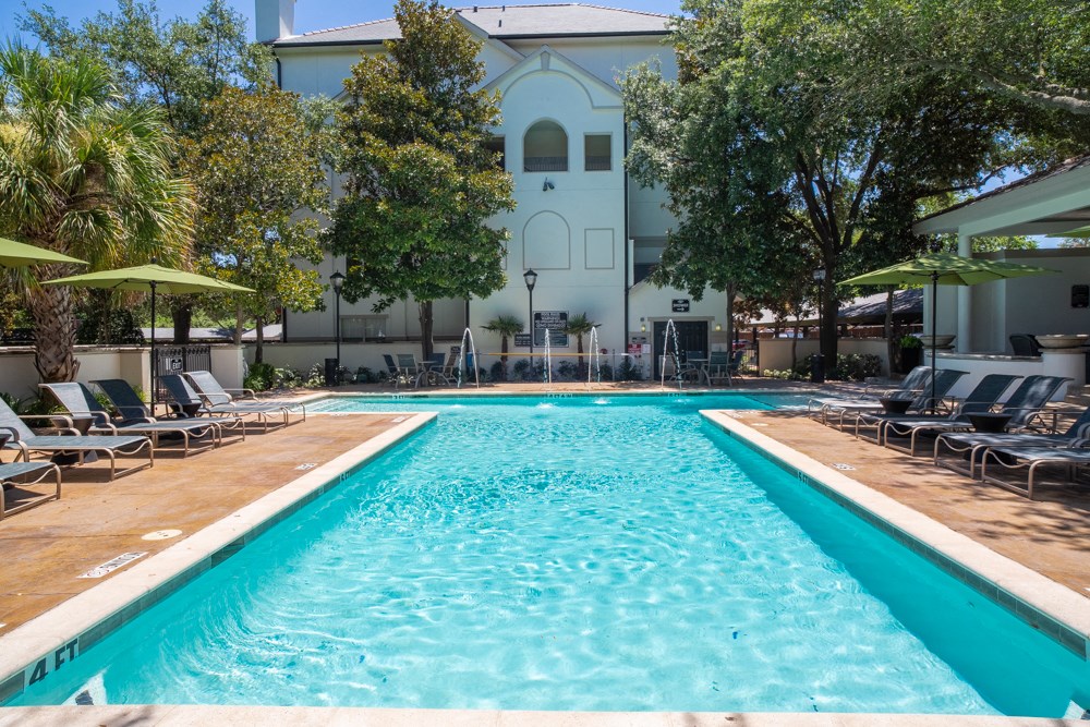 Community pool and furniture