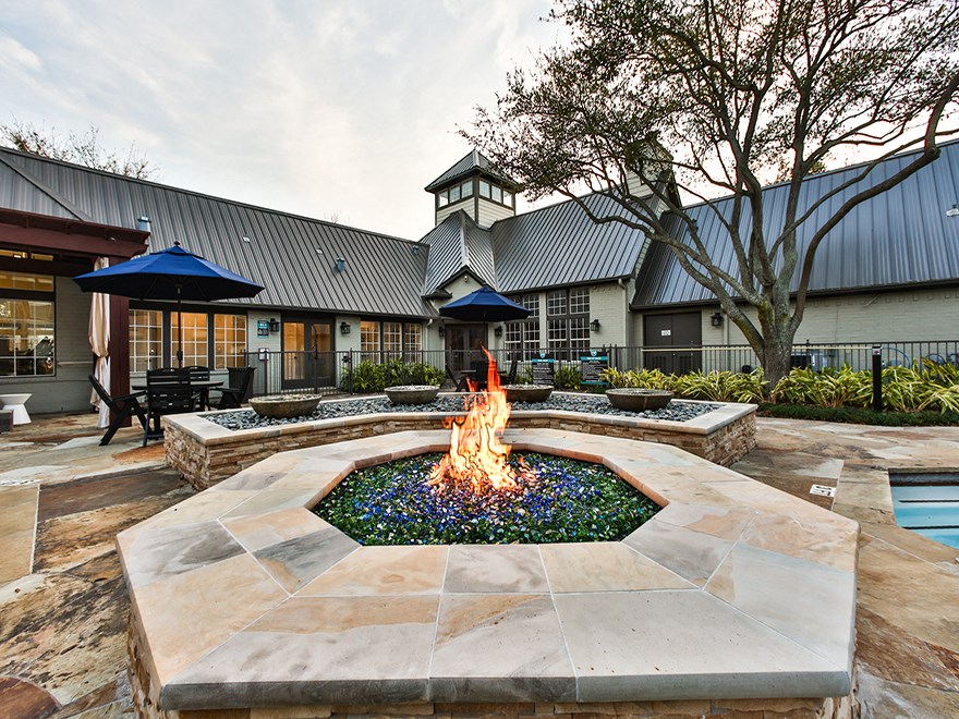 fire pit  at The Villages of Briar Forest, Houston, 77077