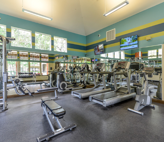 fitness center  at The Villages of Briar Forest, Texas, 77077