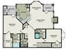 Bellaire II 2 Bedroom Floor Plan
