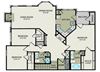 Carlise 3 Bedroom Floor Plan