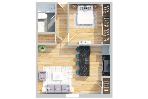 130 S. Saratoga St. 1-2 Beds Apartment for Rent - Photo Gallery 11