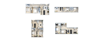 2 Bed | 2 Bath - Building One