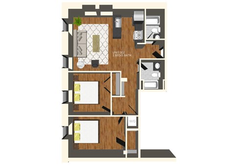 2201 E. Franklin St. Studio-3 Beds Apartment for Rent - Photo Gallery 7