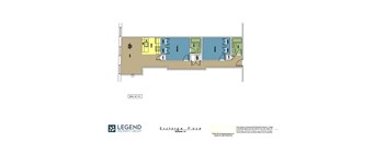 A floor plan for Exchange Place in Richmond, VA.