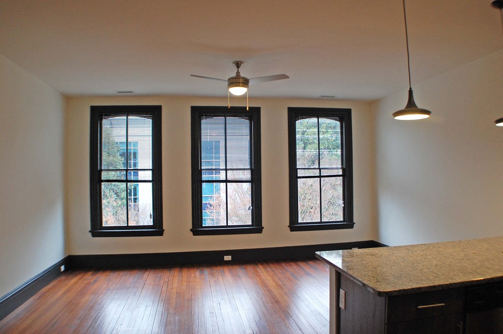 The Jewell Building Kitchen Living Room