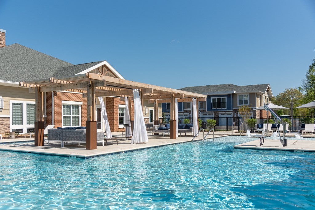 take a dip in our resort style pool