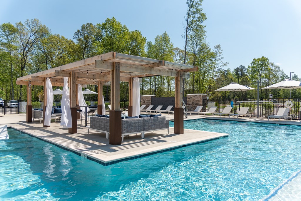 take a dip in our resort style pool