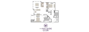 2 Bedrooms 2 Baths with Den