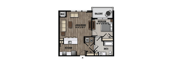 1 bed 1 bath E at Parc at Princeton Junction Apartments, Princeton, NJ, 08540