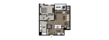 1 bed 1 bath G at Parc at Princeton Junction Apartments, Princeton, 08540