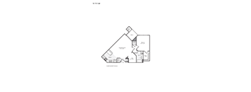 1 bedroom 1 bath C at The Flats at Wheaton Station Apartment, Wheaton, MD, 20902