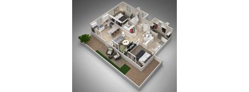 2 Bedroom 2 Bathroom