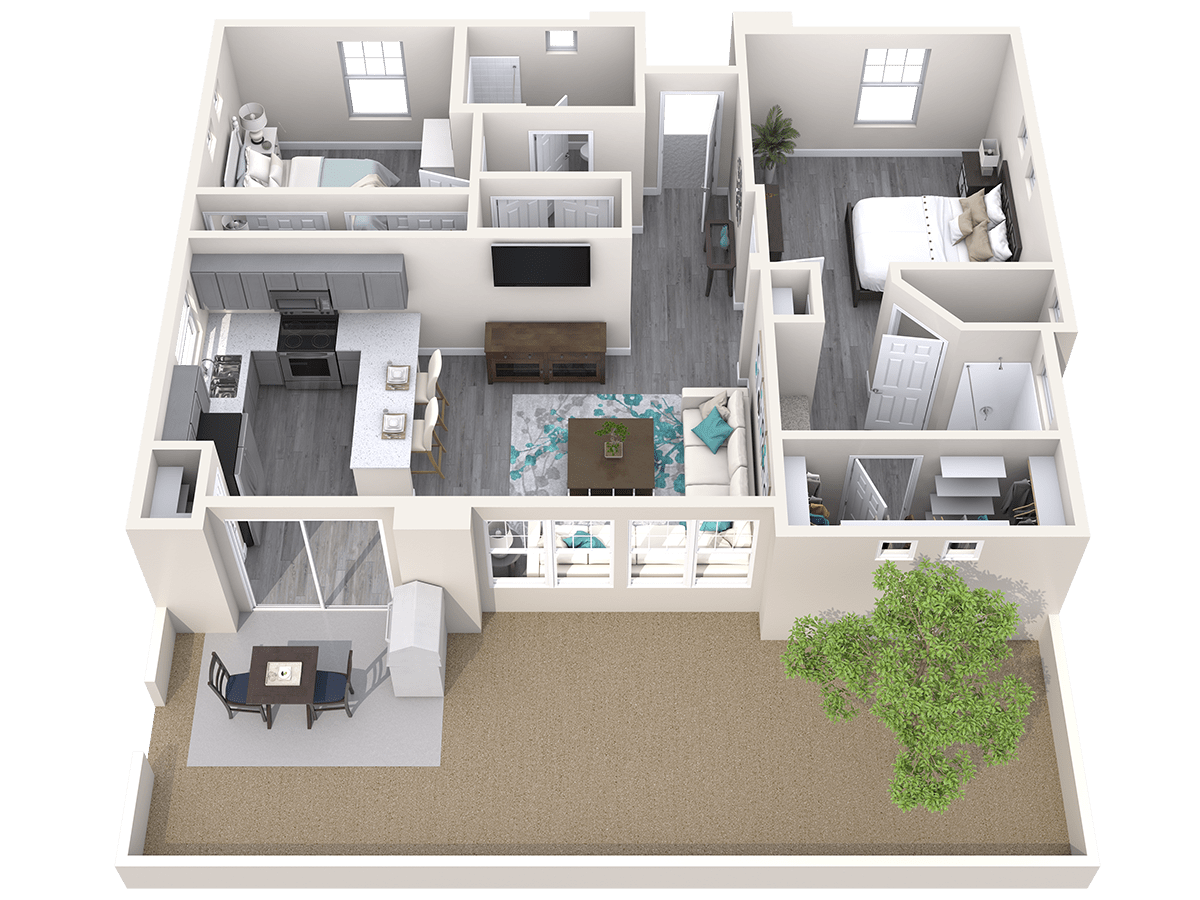 2 bed 3rd angle at The Villas at Prairie Center, Brighton, 80601