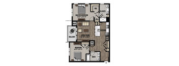 2 bed 2 bath E at Parc at Princeton Junction Apartments, Princeton, New Jersey