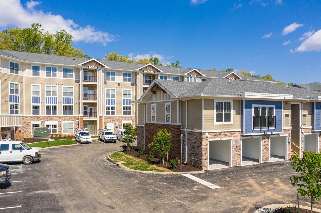 exterior view at the reserve at riverdale apartments in riverdale, nj