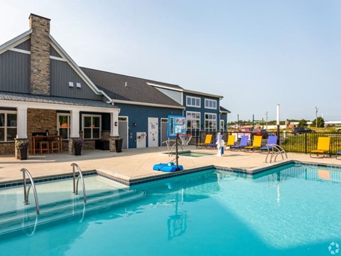 Sparkling Pool at Westown at Wilson, Michigan