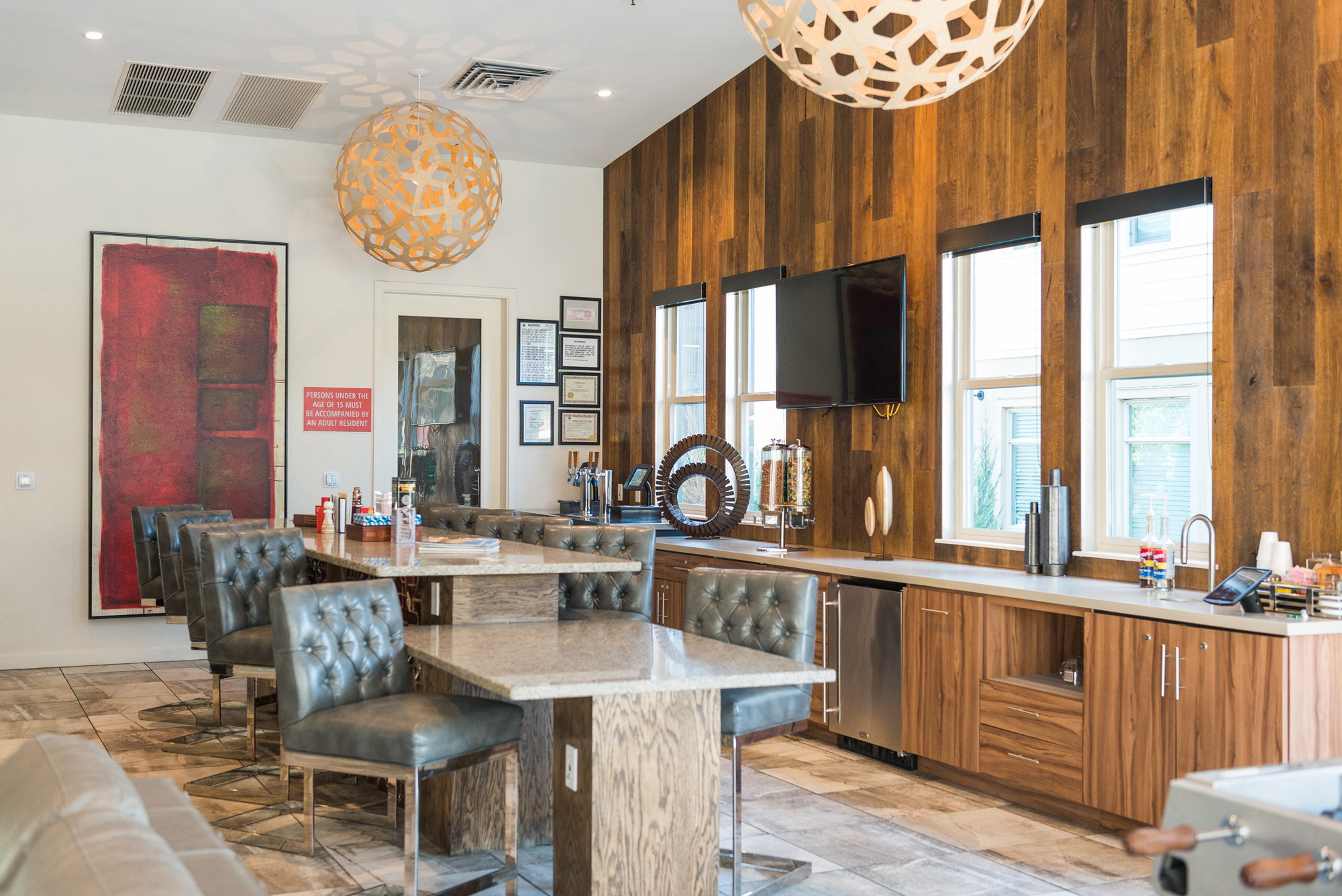 Coffee Bar at 8000 Uptown Apartments in Broomfield, CO