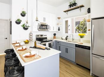 Gourmet Kitchens with Quartz Counters