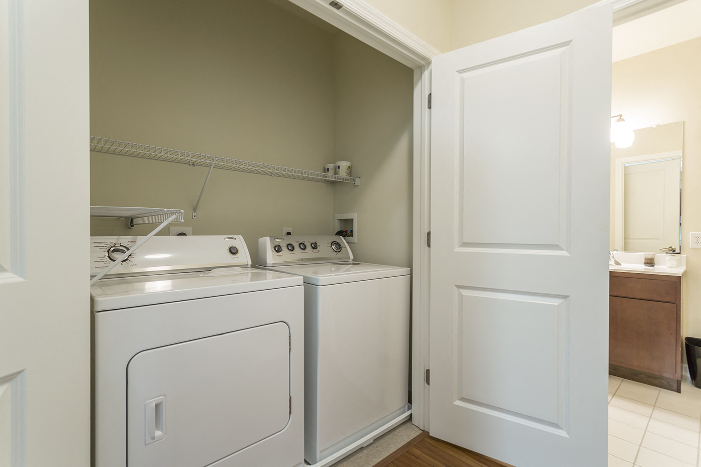 Laundry at The Reserve at Riverdale Apartments in Riverdale, NJ