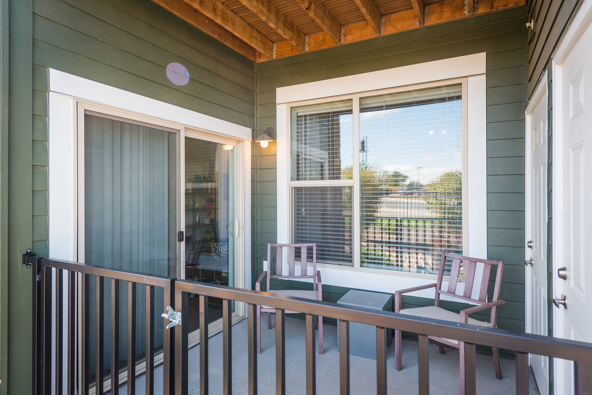 Private Balcony at Arterra Place Apartments in Aurora, CO
