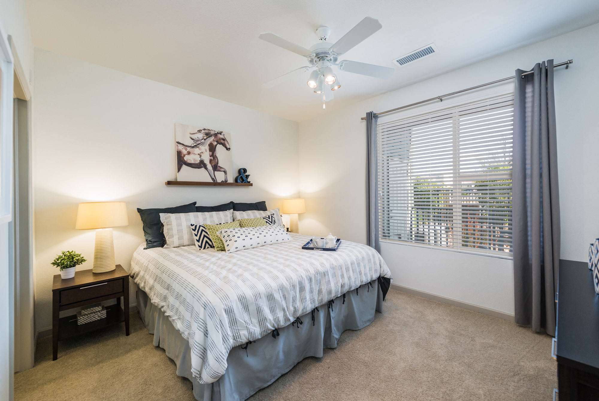 Bedroom at Arterra Place Apartments in Aurora, CO