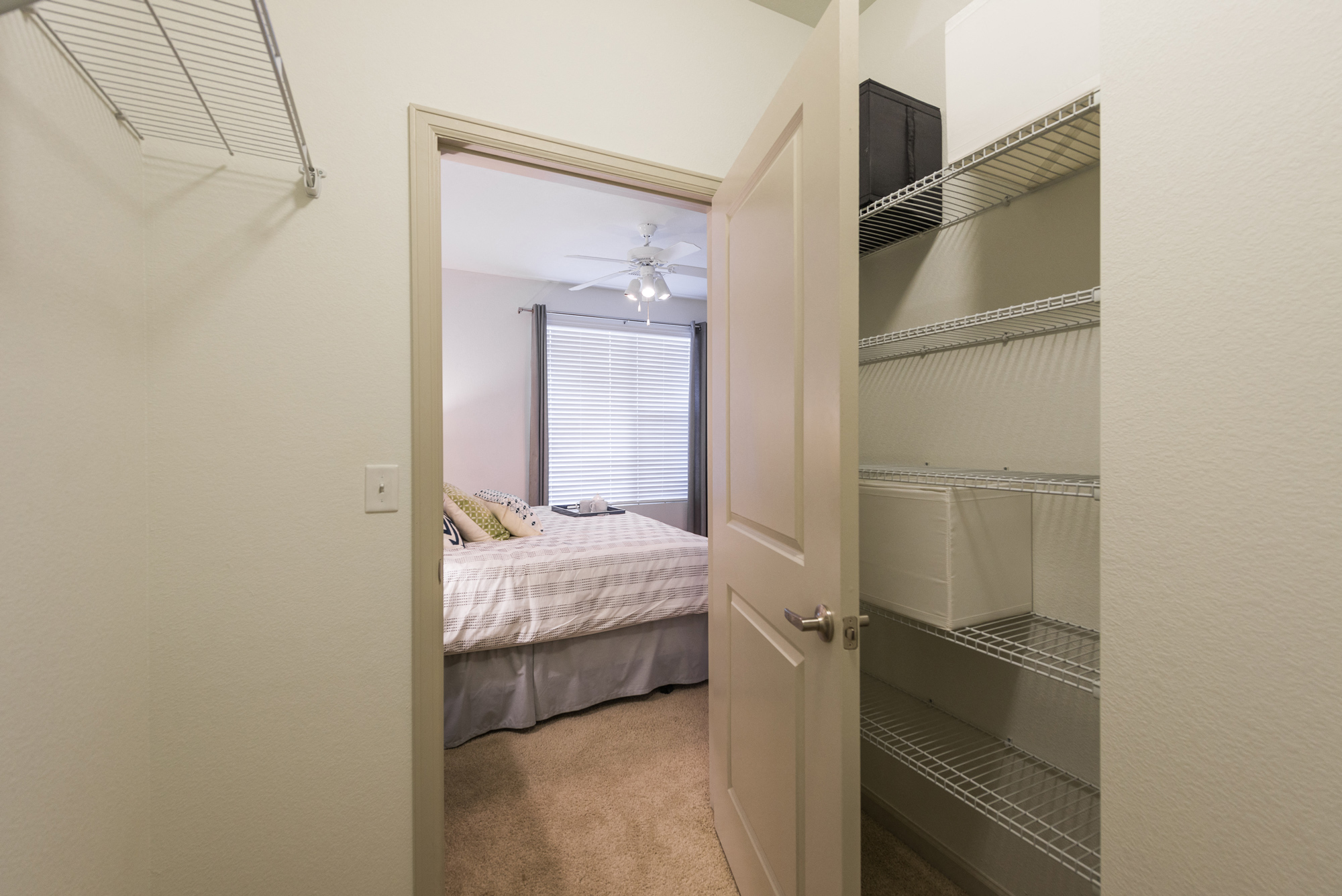 Walk-In Closet at Arterra Place Apartments in Aurora, CO