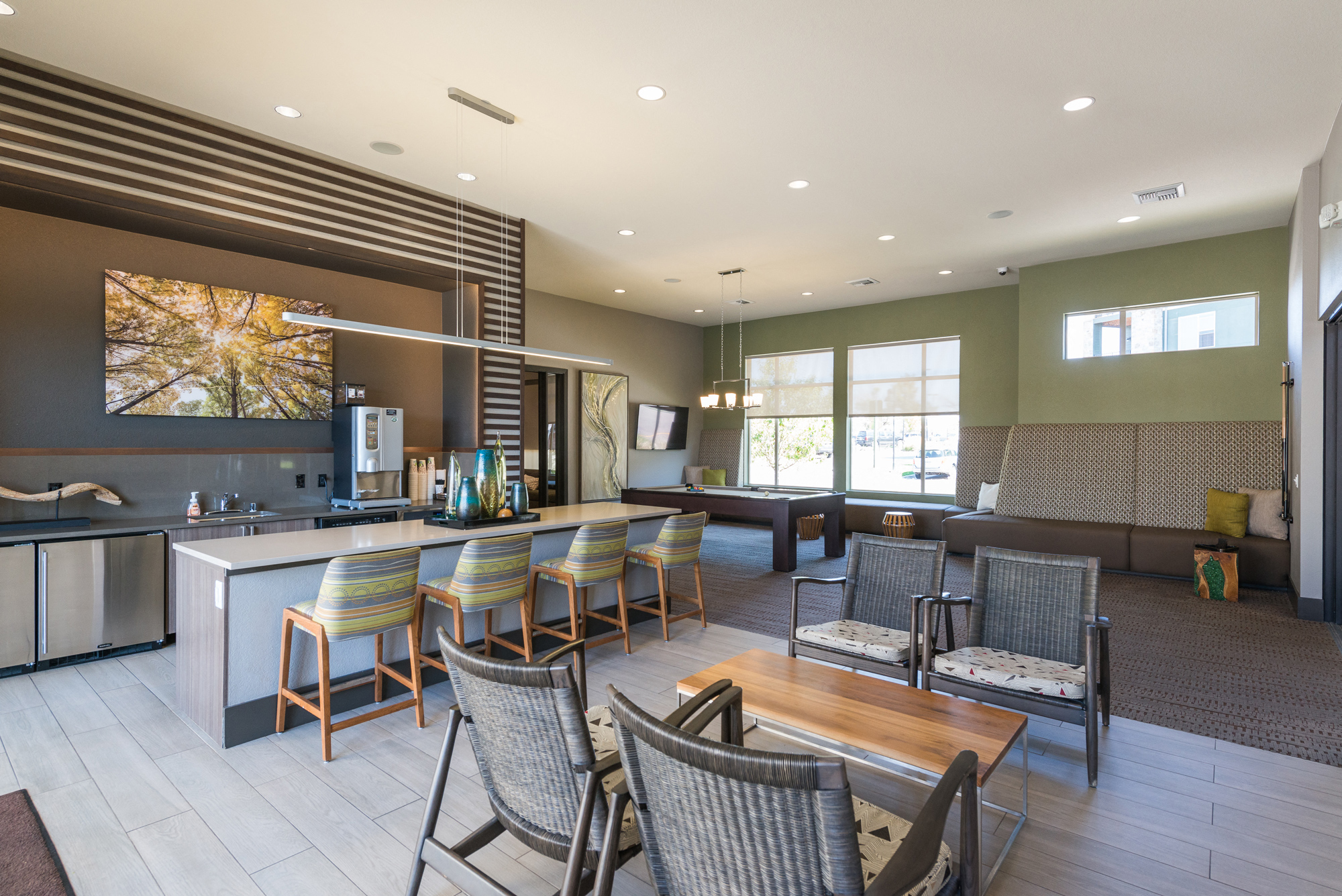 Coffee Bar at Arterra Place Apartments in Aurora, CO