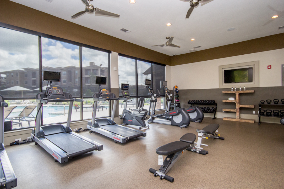 Fitness Center at Atria Apartments in Tulsa, OK