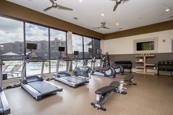 Fitness Center at Atria Apartments in Tulsa, OK