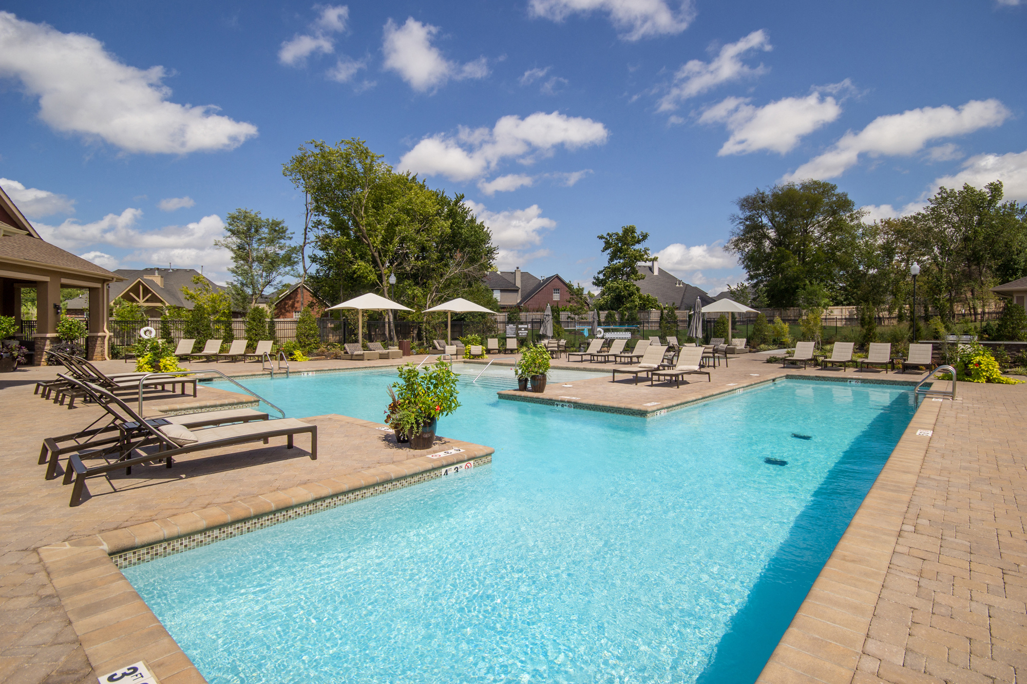 Swimming Pool at Atria Apartments in Tulsa, OK