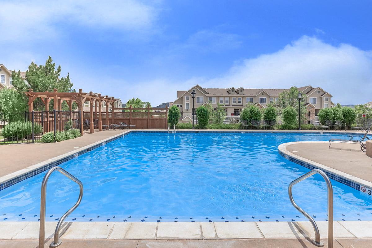 Swimming Pool at Black Feather Apartments in Castle Rock, CO