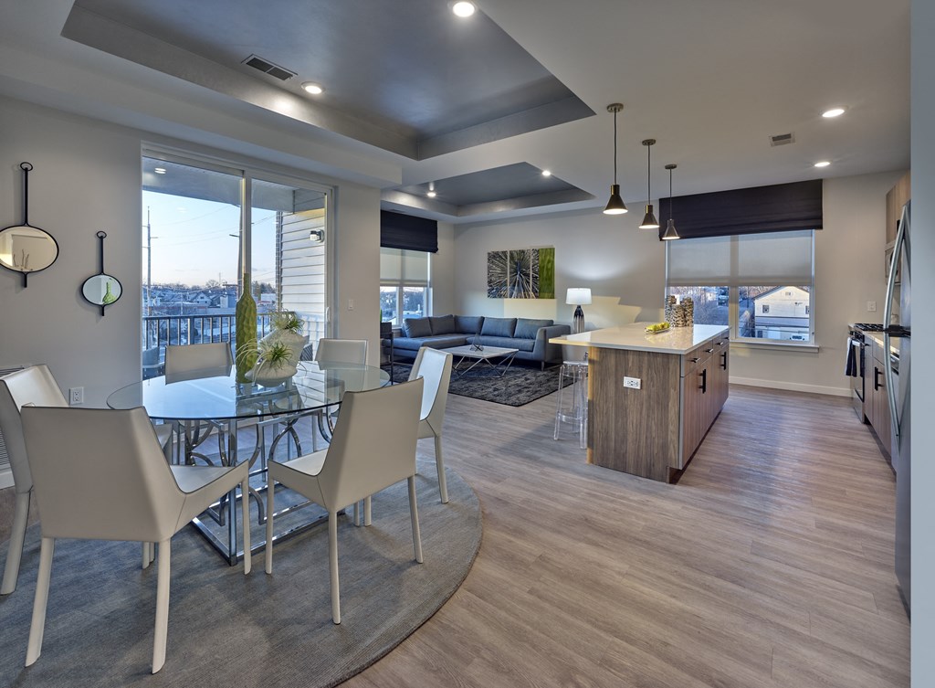 Dining And Kitchen at Central and Oak, East Rutherford, NJ, 07073
