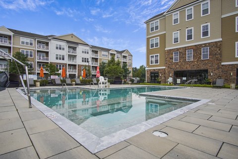 our apartments offer a swimming pool at Parc at Princeton Junction Apartments, Princeton, NJ