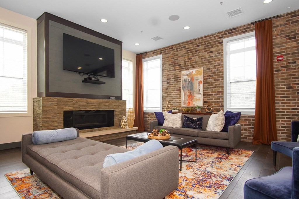 Fireplace Lounge at The Reserve at Riverdale, Riverdale, NJ, 07457