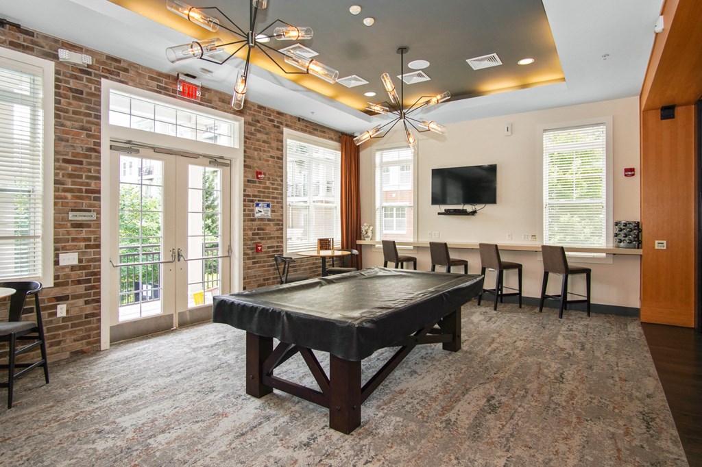 Billiards Table at The Reserve at Riverdale, Riverdale, New Jersey