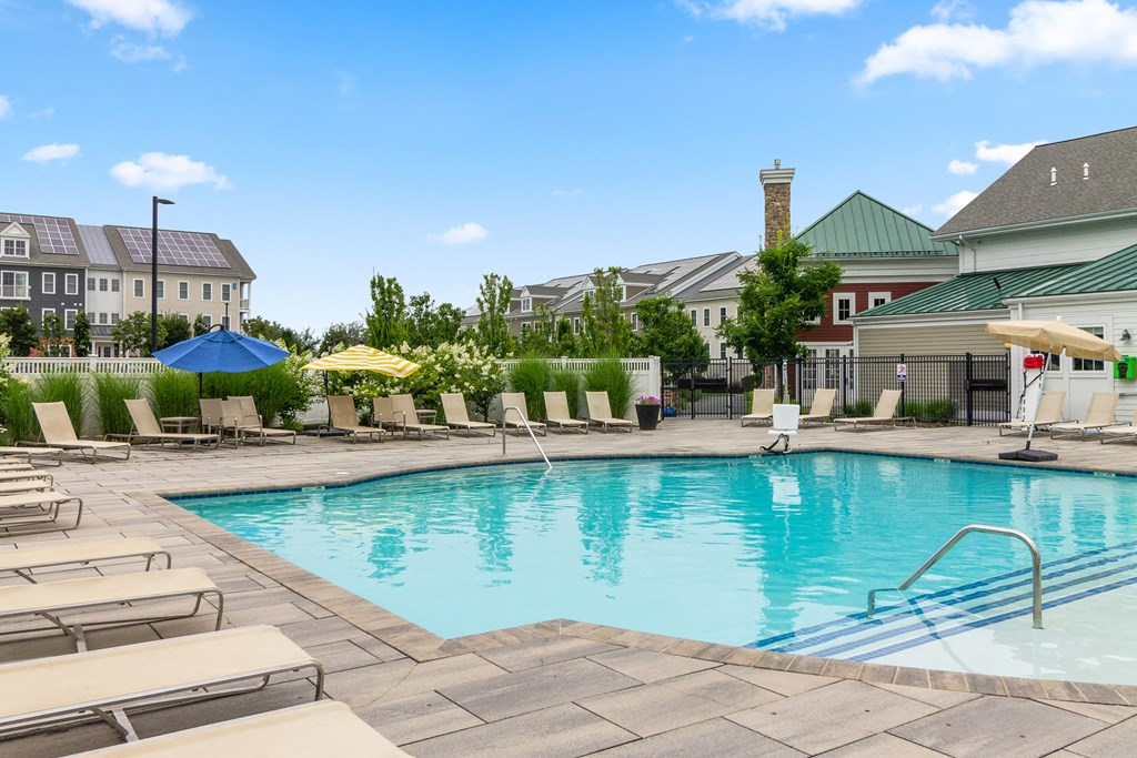 take a dip in our resort style pool at Cirrus Apartments, Ashland, 01721