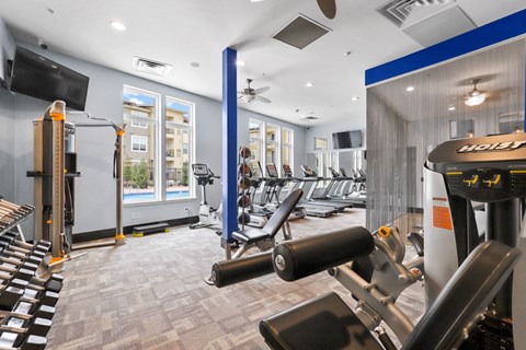 Fitness Center at WestLink at Oak Station, Lakewood, 80215