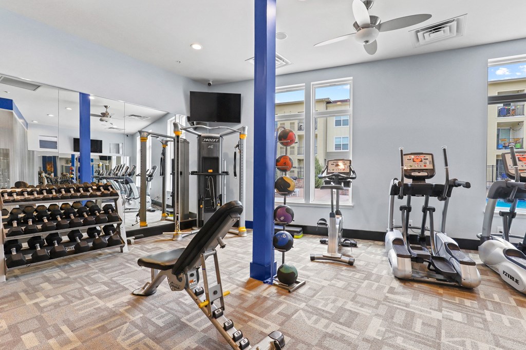 the apartments at masse corner 205 fitness room