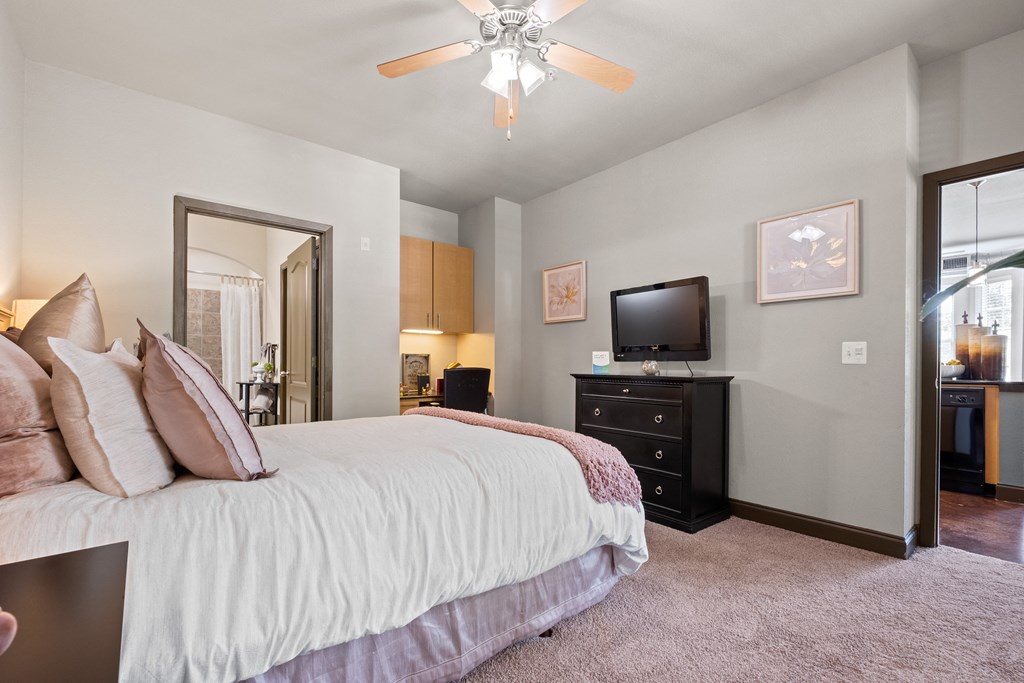 Bedroom at The Millennium Towne Center Apartments, Baton Rouge, LA