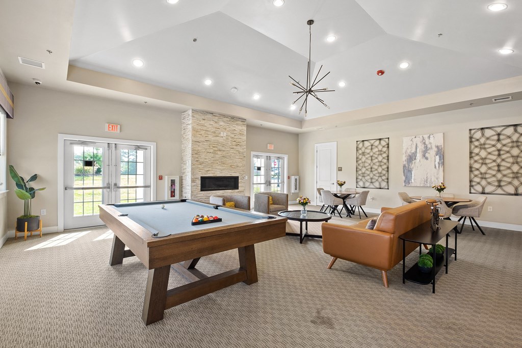 Living room at The Landing Apartment , New Jersey, 07730