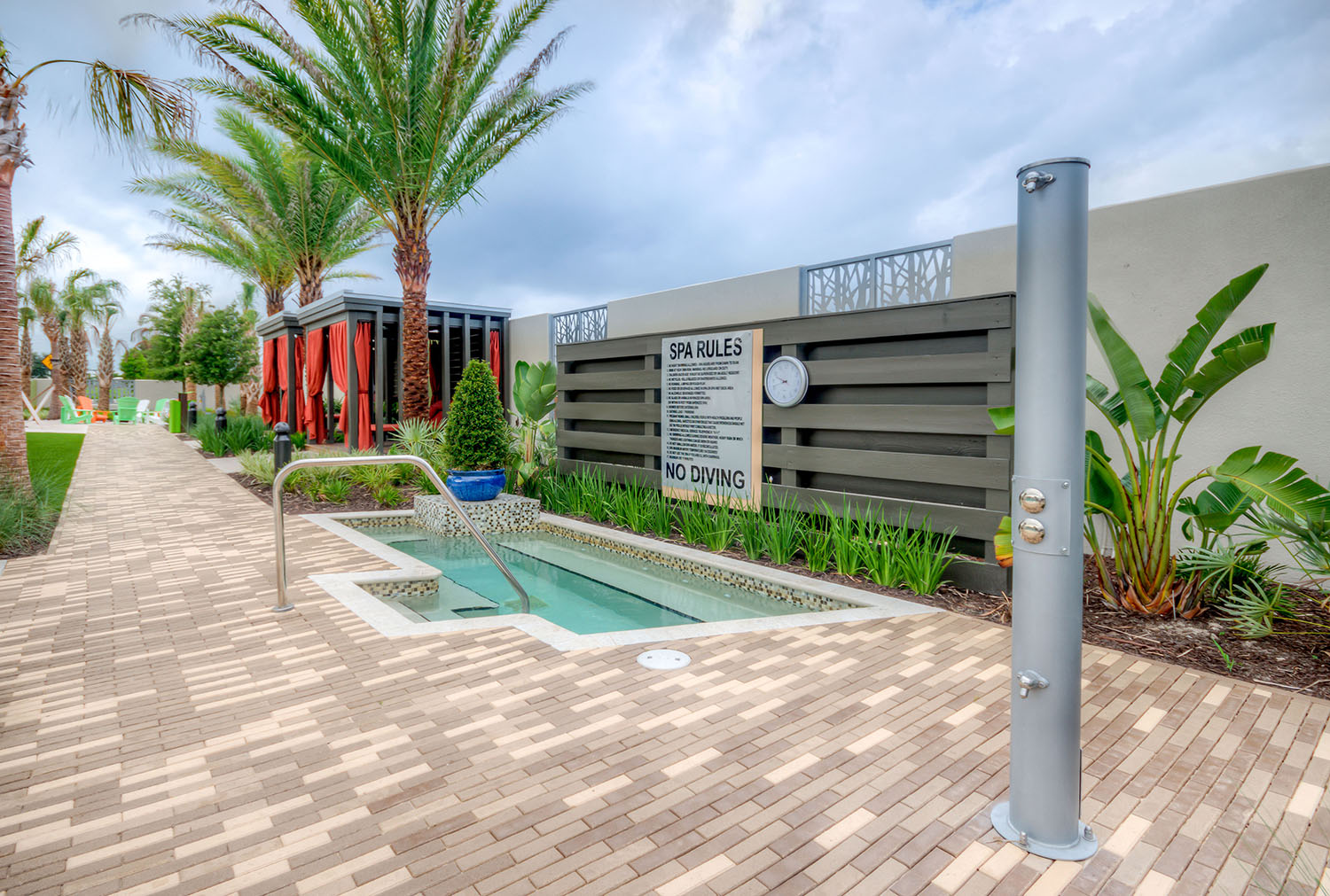 Hot Tub at The Strand Apartments in Oviedo, FL