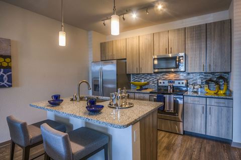 Gourmet Kitchen at The Strand Apartments in Oviedo, FL