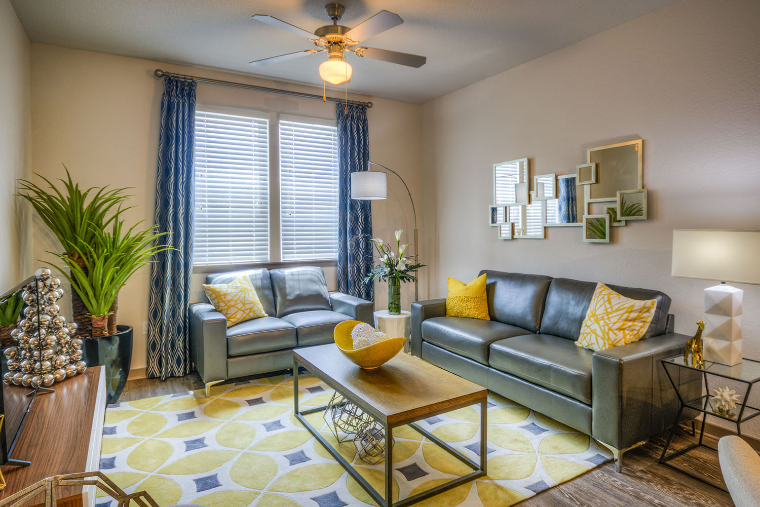 Living Room at The Strand Apartments in Oviedo, FL