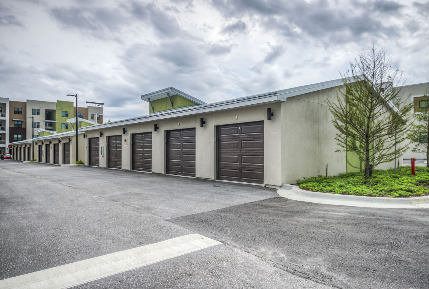 Garages at The Strand Apartments in Oviedo, FL