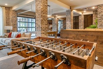 Game Room interior at JTB Apartments, Florida