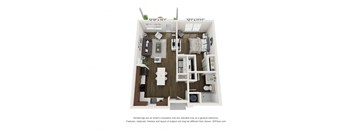 1 Bedroom Floor Plan
