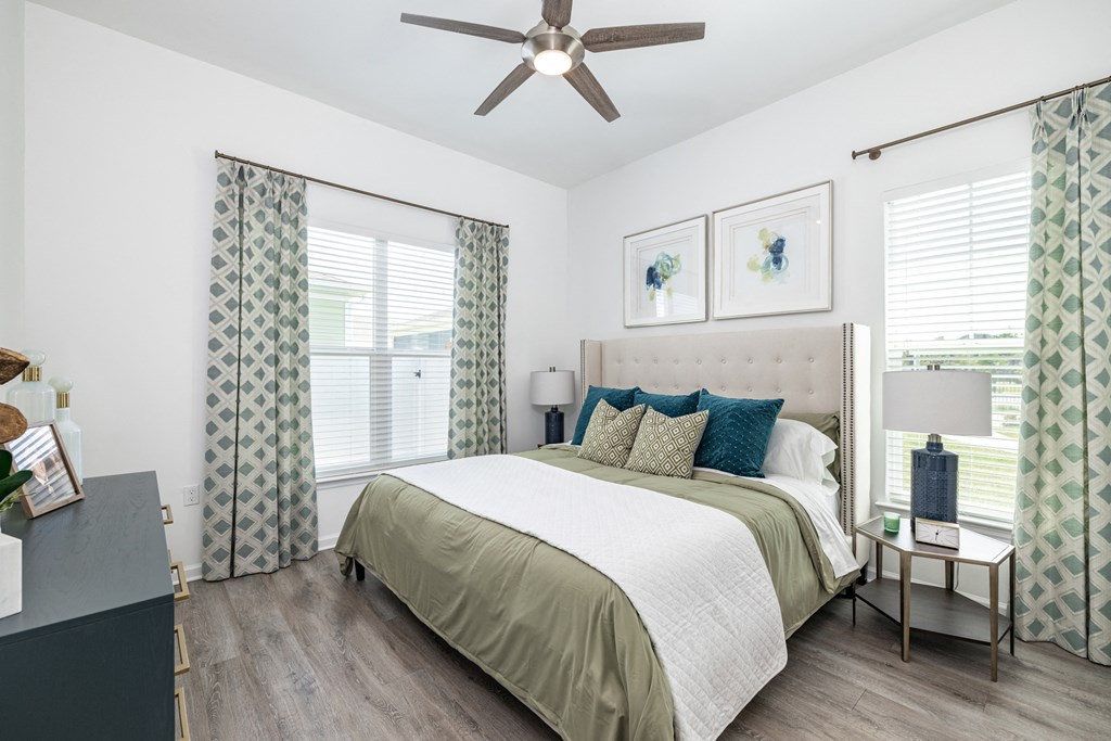 Clean bedroom at Estia at Lakewood Ranch, Bradenton, FL