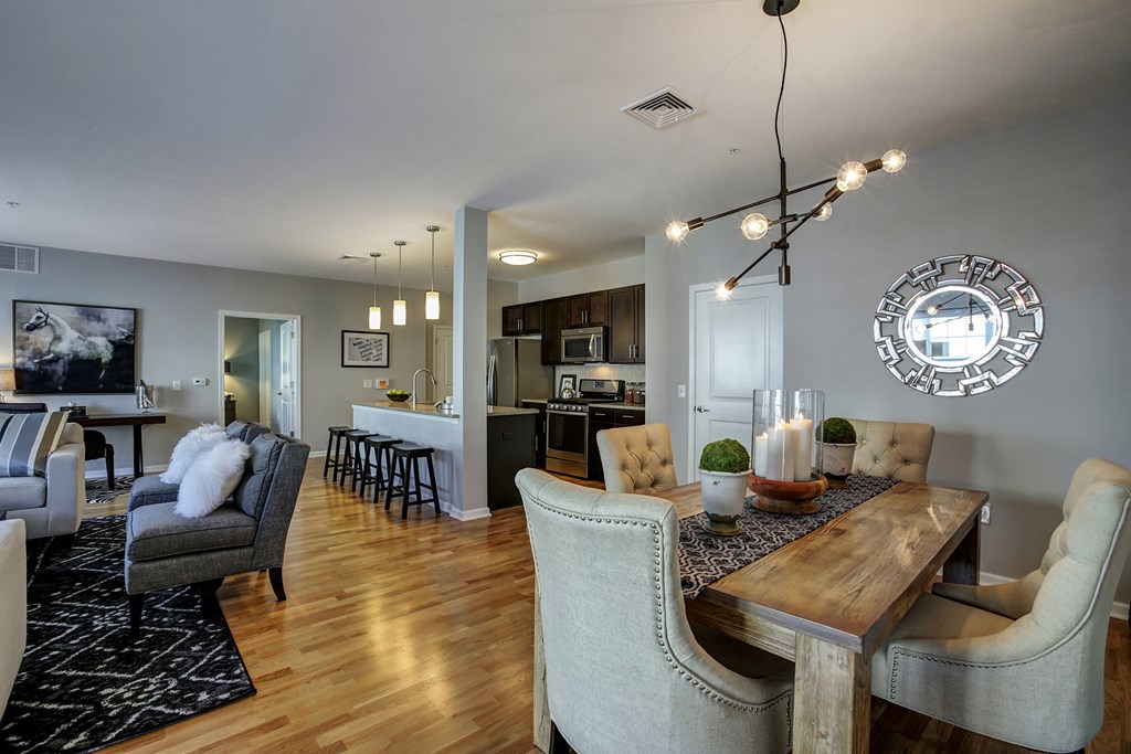 Dining at Hillside Club Apartments, Livingston, 07039